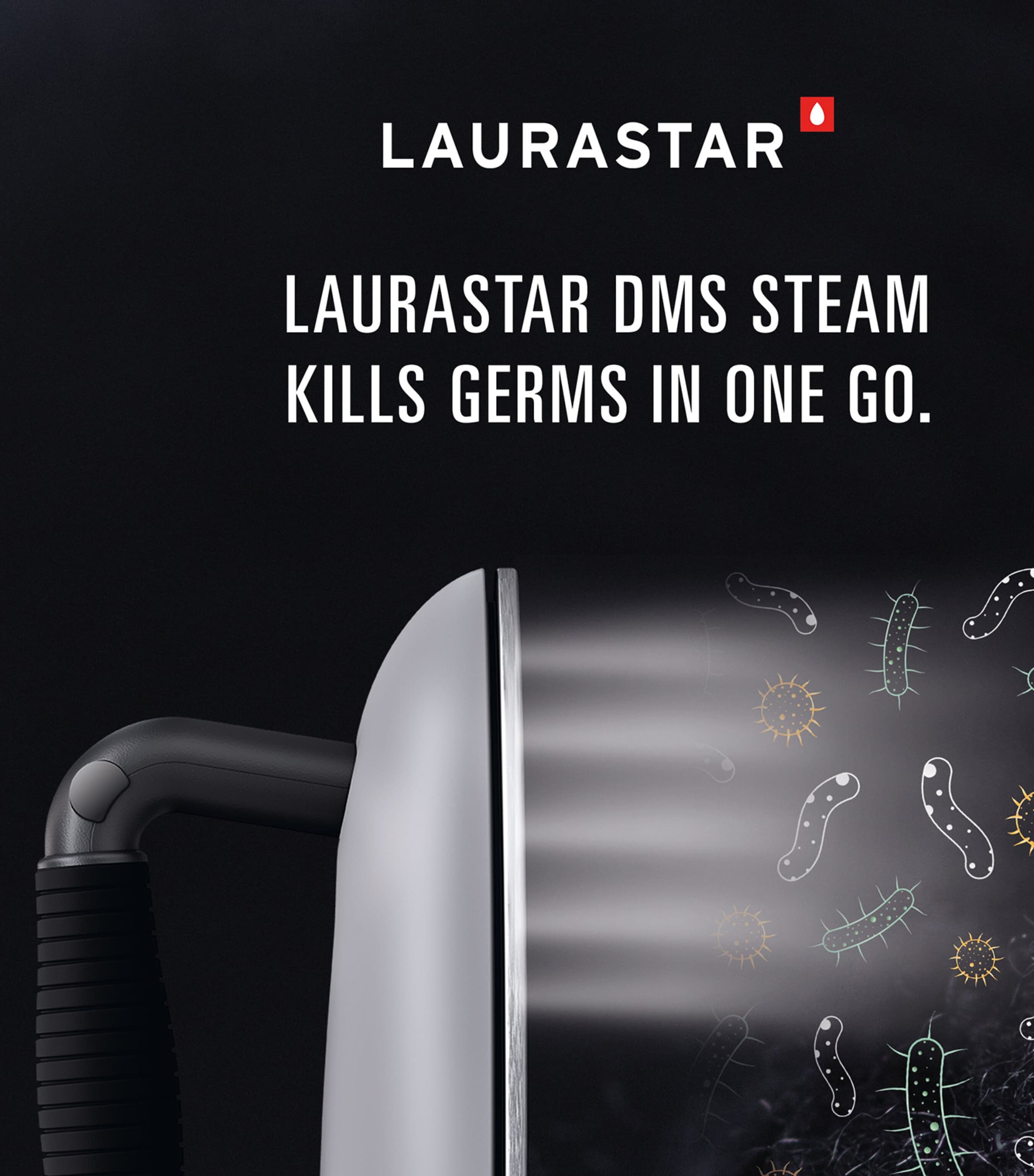 Laurastar Lift Plus steam station, UK version
