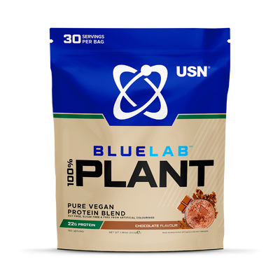 Holland & Barrett USN 100% Plant Protein Chocolate Plant Protein Powder 900g- Buy online at McGrocer