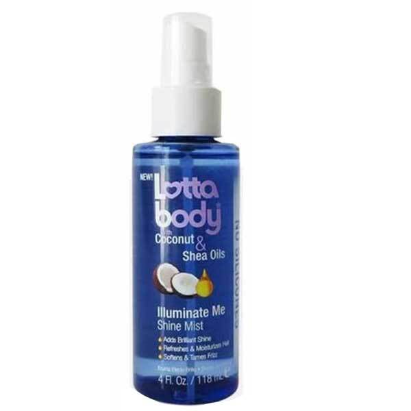 Lottabody illuminate me shine mist hair care, UK version