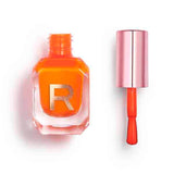 Revolution High Gloss Nail Polish Amethyst GOODS Superdrug Orange Pop  