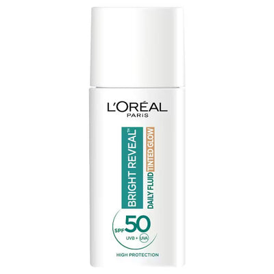Superdrug L'Oréal Paris Daily Fluid Tinted Glow Bronze Tinted Moisturiser 50ml- Buy online at McGrocer