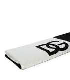 Dolce&Gabbana cotton logo throw 133cm x 173cm - British product