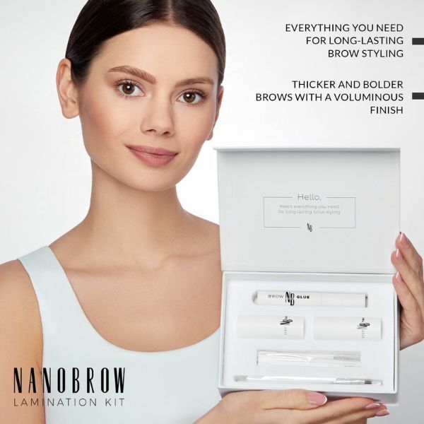 Nanobrow Lamination Kit brow lift set, UK version