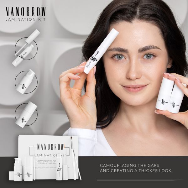 Nanobrow Lamination Kit brow lift set, UK version