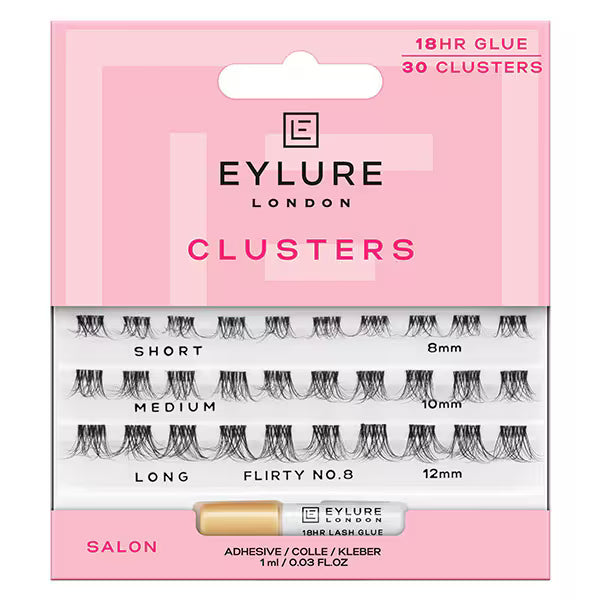 Eylure cluster lash Flirty No.8 30 clusters - British product