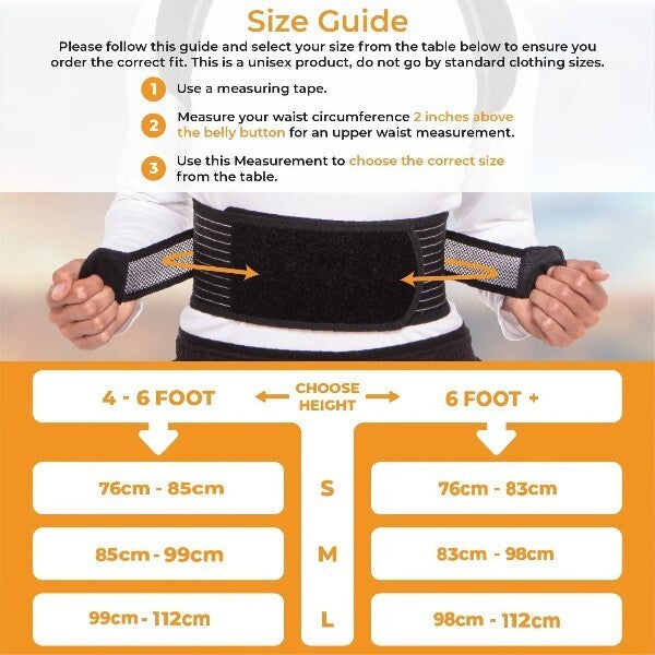 LyfeFocus Posture Corrector Black Medium (British brand)