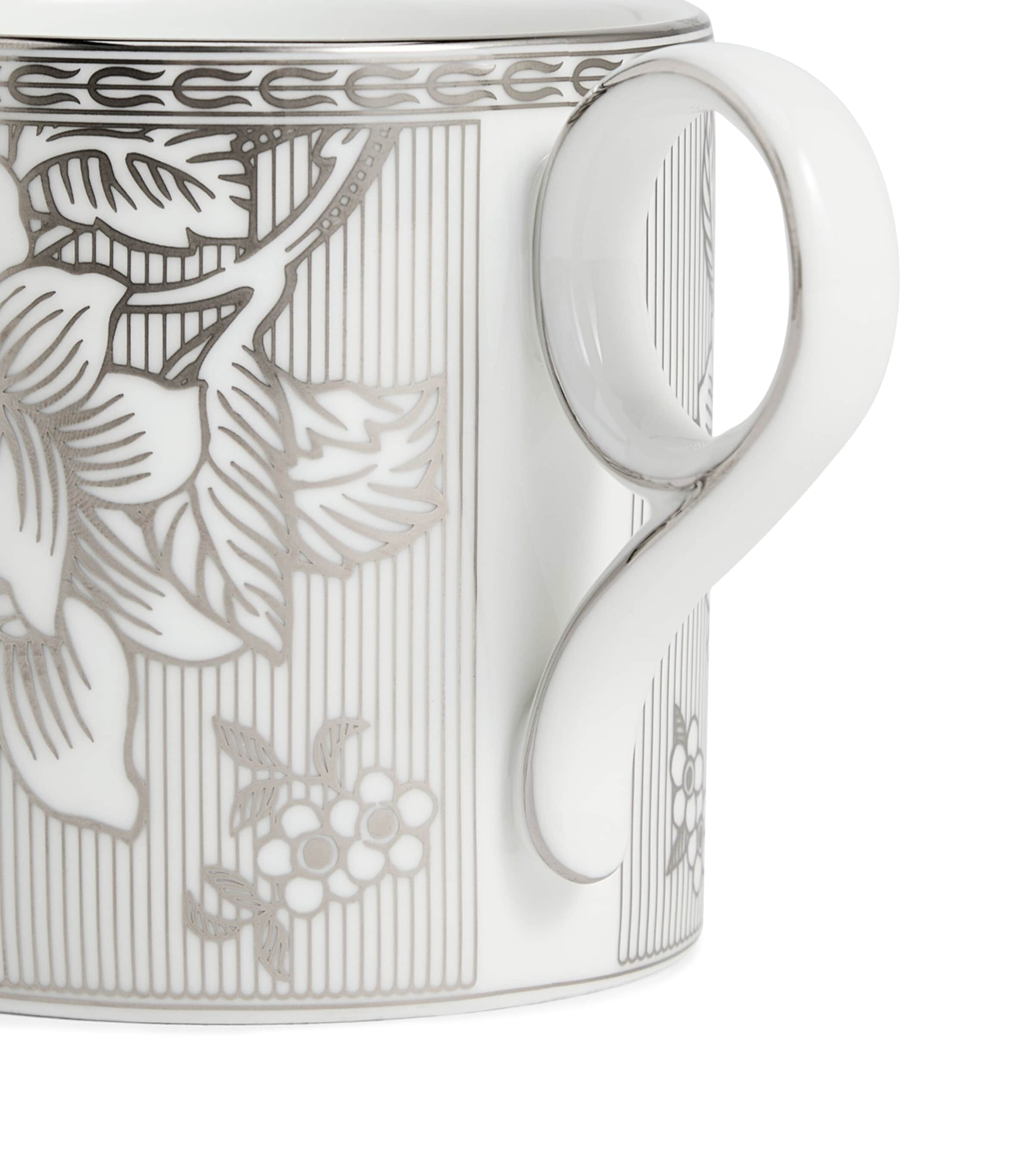 Wedgwood mug Silver Tonquin 330ml (British brand)