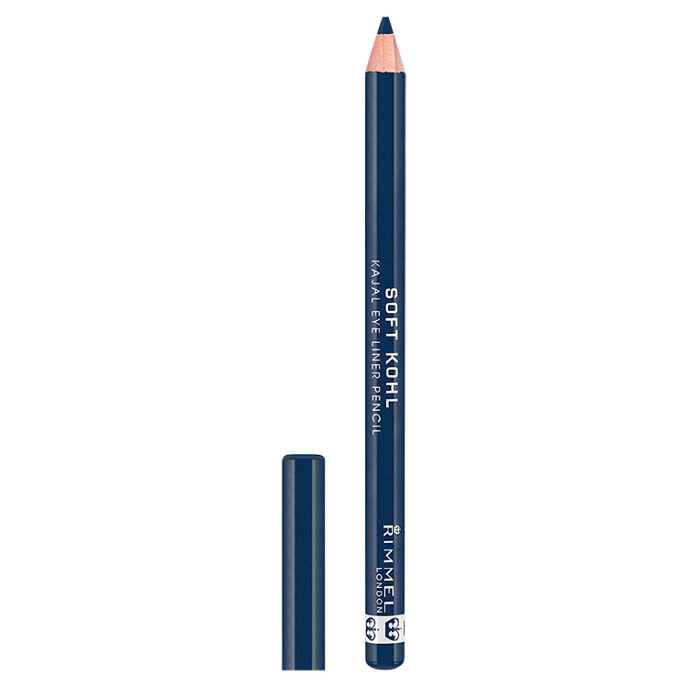 Rimmel London Kohl Kajal Eye Liner Pencil 021 Denim Blue 1.2g All Sainsburys   