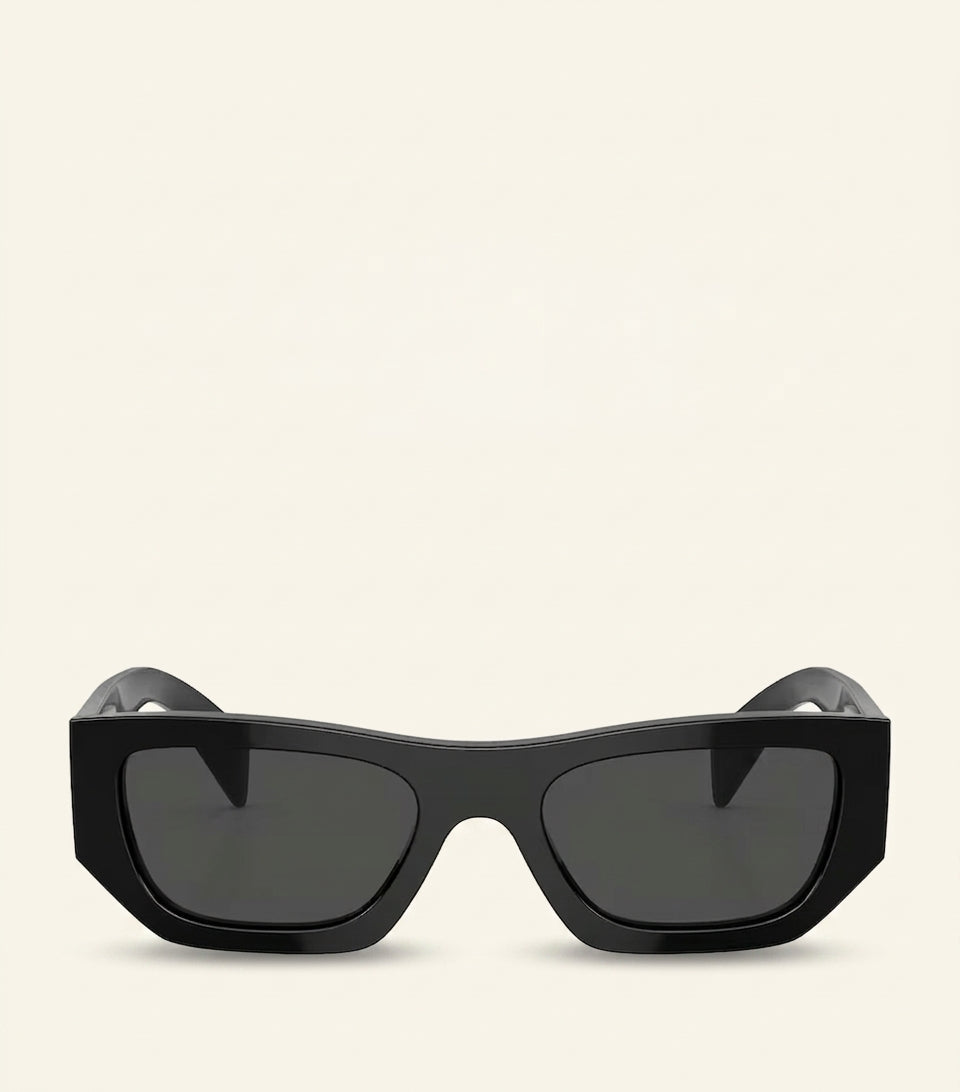 Prada Italian geometric acetate sunglasses, UK version