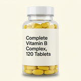 Holland & Barrett high strength vitamin B complex tablets, UK version