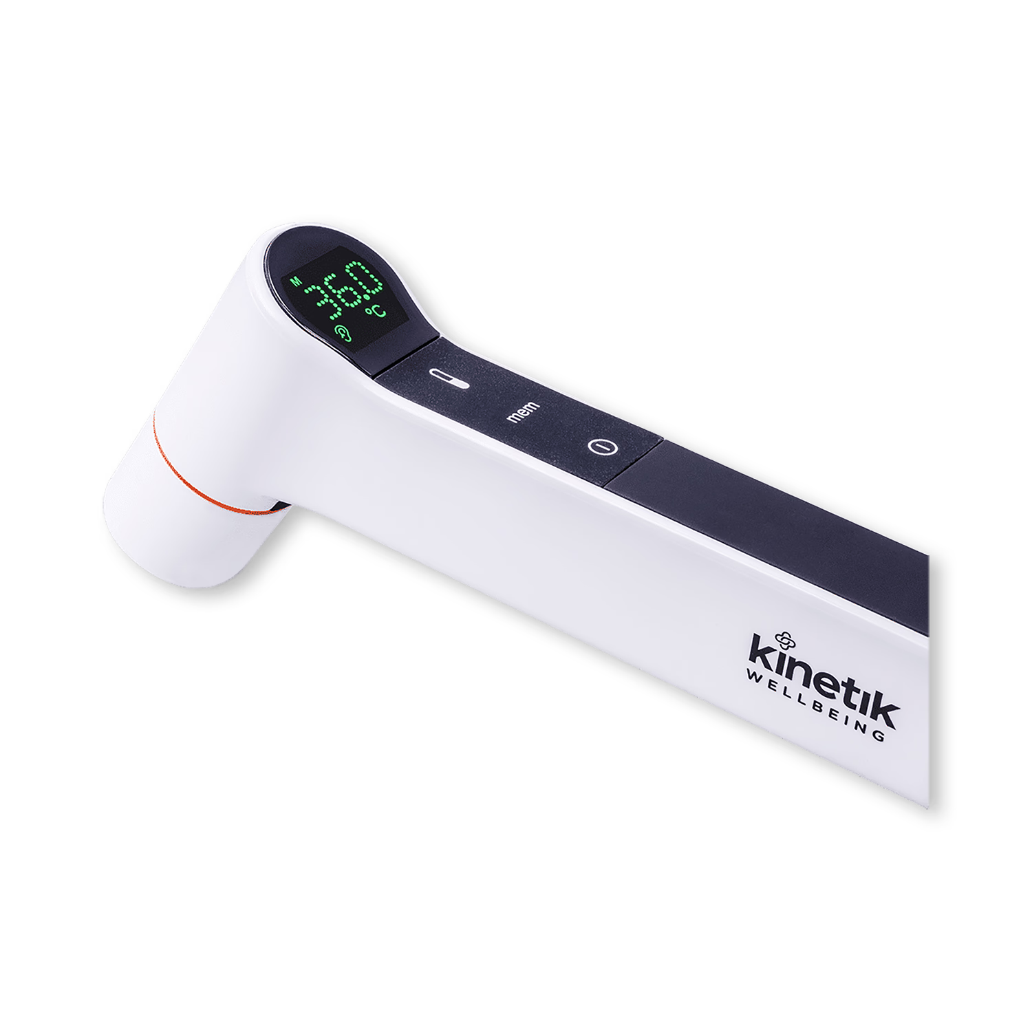 Kinetik infrared ear and forehead thermometer white (British brand)