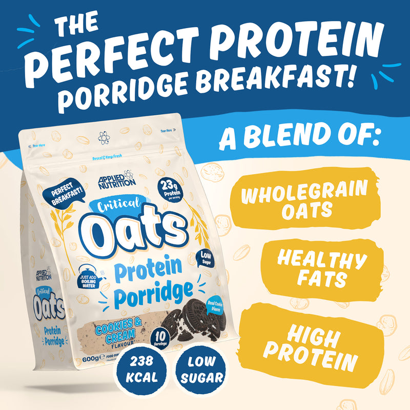 Applied Nutrition protein porridge Cookies & Cream 600g - British product