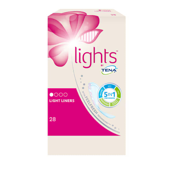 TENA Light Incontinence Liners 28 pack (British brand)