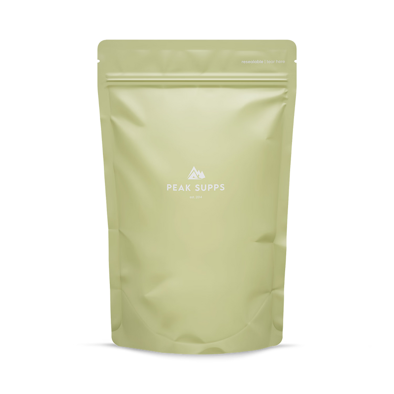 Peak Supps Organic Ashwagandha KSM-66 500mg capsules, imported from the UK