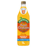 Robinsons Fruit Creations Zesty Orange & Mango Squash 1L Robinsons Sainsburys   