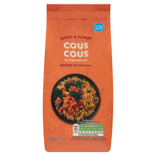 Sainsbury's Cous Cous 500g Quinoa couscous & pulses Sainsburys   