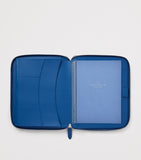 Smythson calfskin Panama A5 folder and notebook set (British brand)