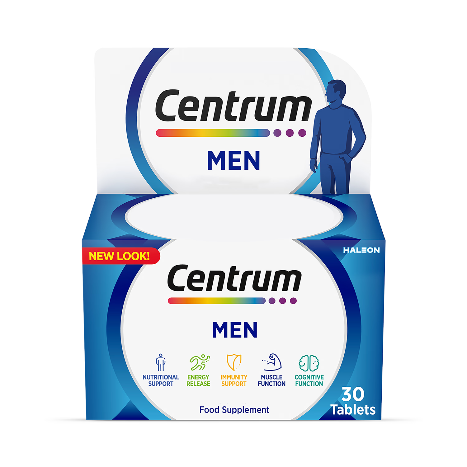 Centrum Men multivitamins 30 tablets (British brand)