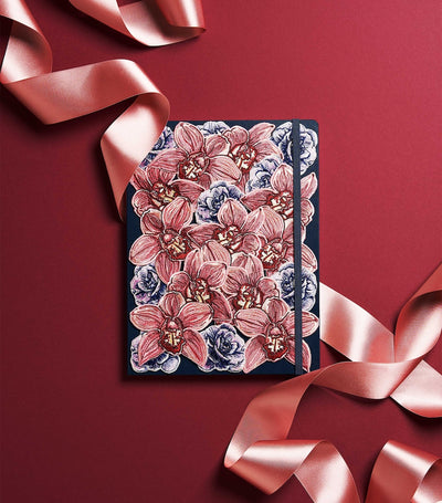 Carnet brodé Moleskine Collection Haute Couture Summer Fling Très Grand Modèle