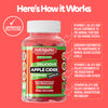 Nutrigums apple cider complex gummies 60 count (British brand)