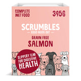 Scrumbles Salmon Wet Dog Food Tray 395g GOODS Sainsburys   