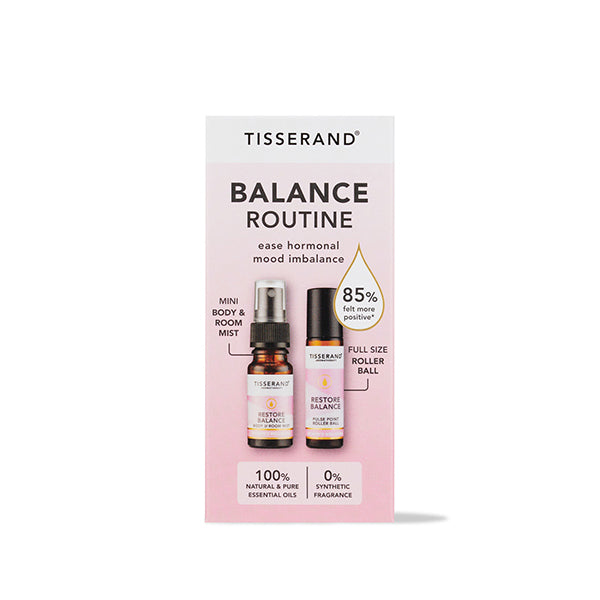 Tisserand Balance Routine Duo essential oil 9ml 10ml, UK version