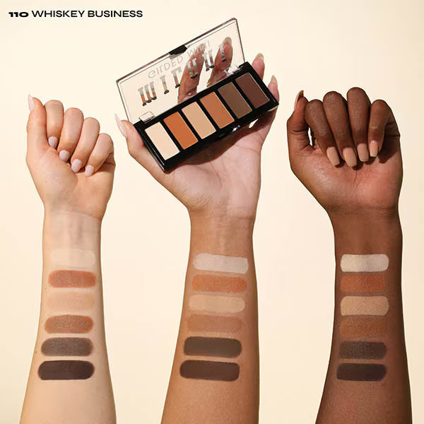Milani Gilded Mini Eyeshadow Palette 110, imported from the UK
