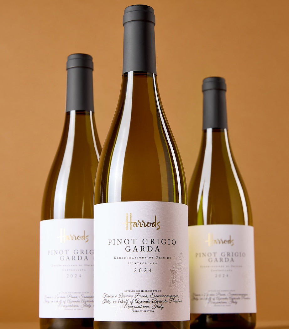 Harrods Pinot Grigio wine case 12 bottles, UK version