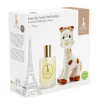 Sophie La Girafe skincare water and plush toy set 100ml (British brand)