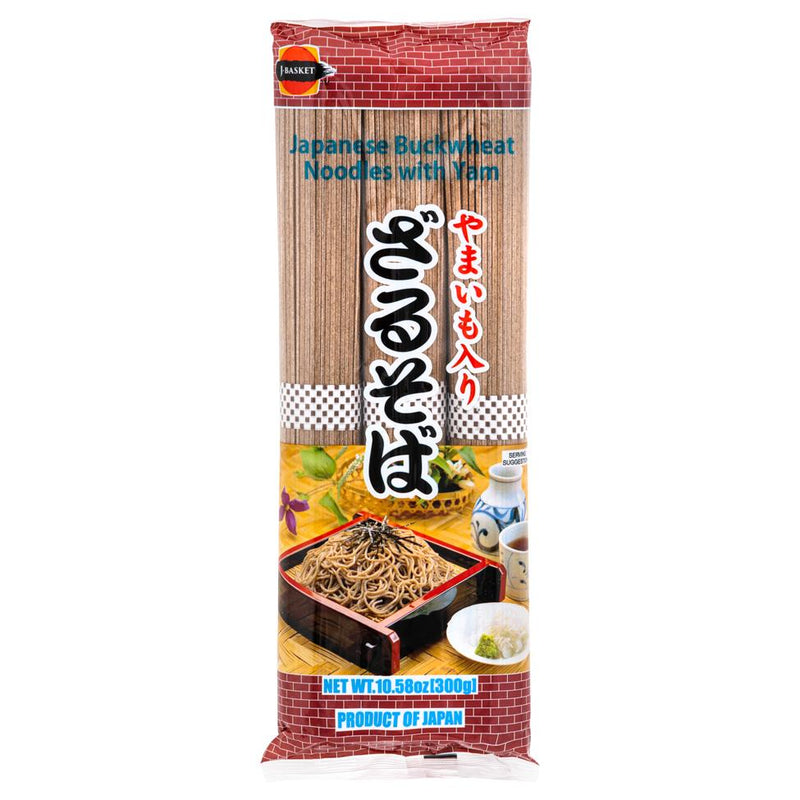 J-Baket buckwheat soba noodles with yam 300g, UK version