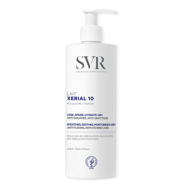 SVR Xerial 10 Urea Body Moisturiser 400ml (British brand)