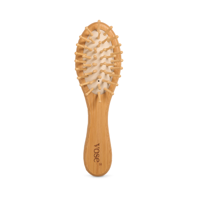 Baby brush set with goat hair and bamboo handles, UK version