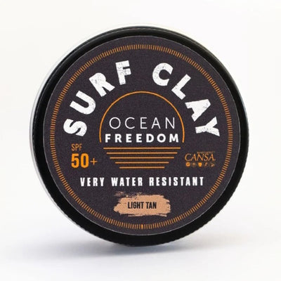 Superdrug Ocean Freedom Surf Clay Mineral Solkrem Lys Brun SPF 50+ 50g Boks- Kjøp online hos McGrocer