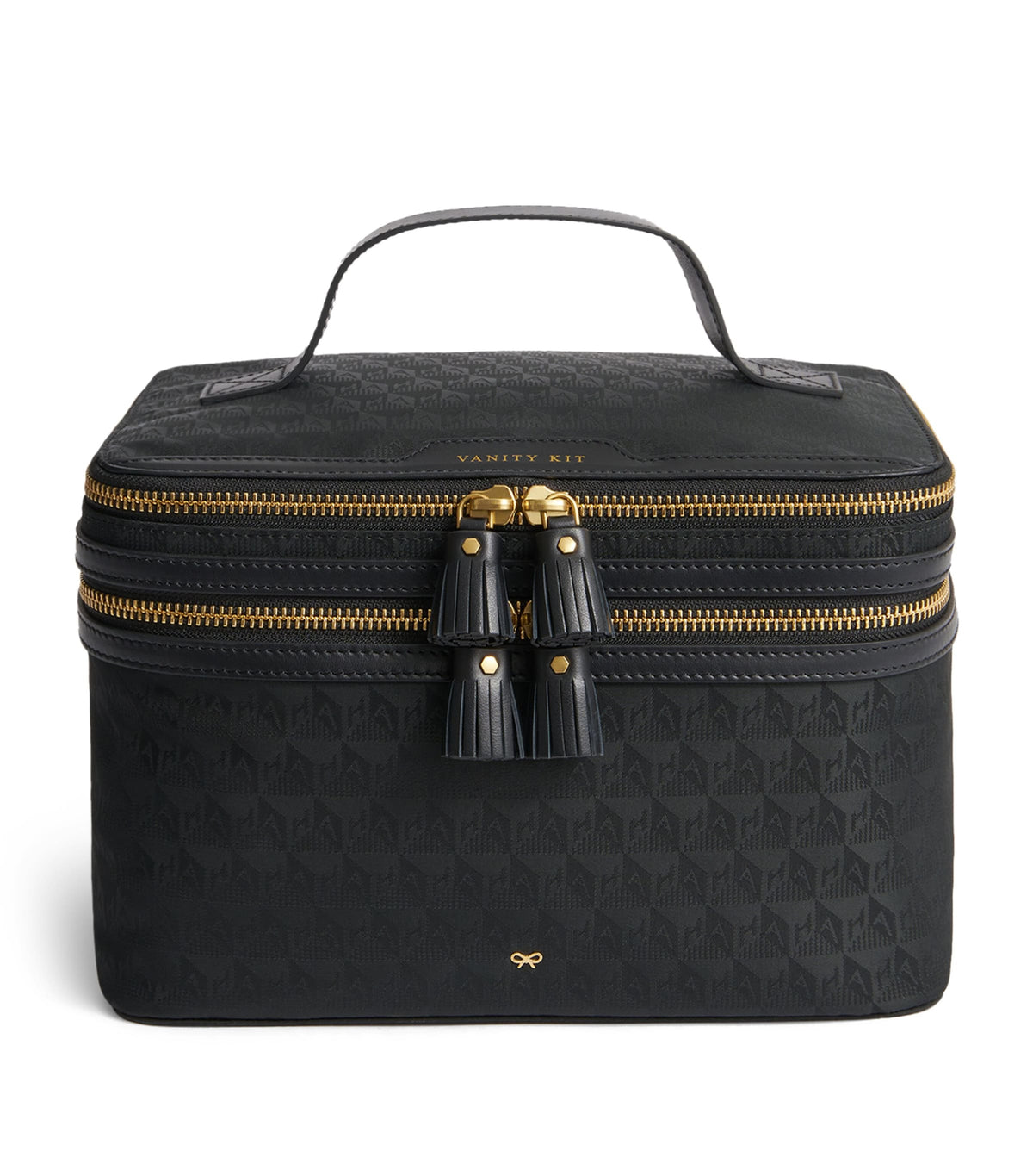 Anya Hindmarch Jacquard Logo Vanity Kit Bag - British product