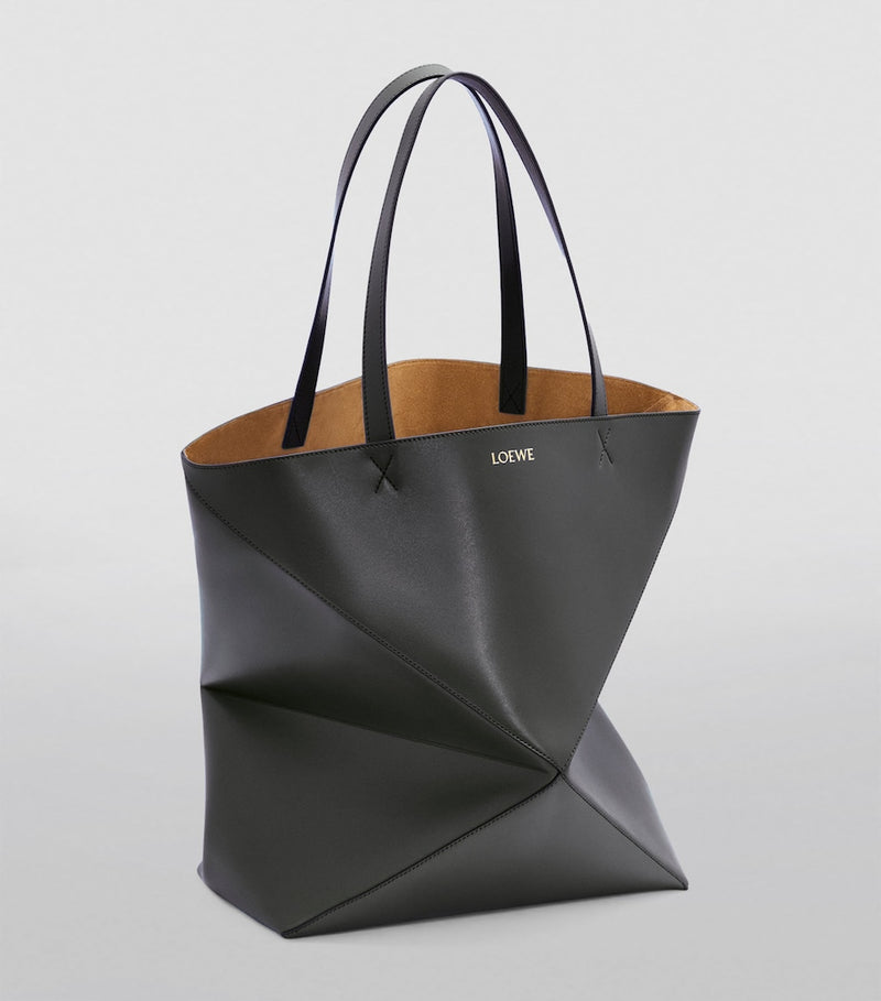 LOEWE large fold puzzle tote calfskin, UK version