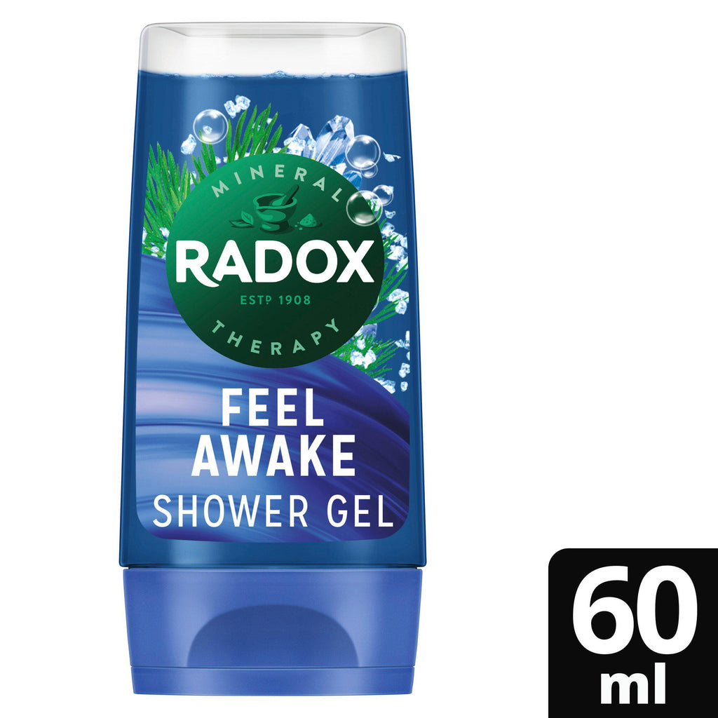 Radox Feel Awake 2-in-1 Shower Gel & Shampoo 60ml