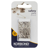 Korbond Care &amp; Repair Safety Pins Assorted Sizes 50 Pins