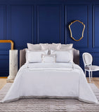 Yves Delorme Couture Haussmann Brume Super King Duvet Cover (220cm x 240cm)