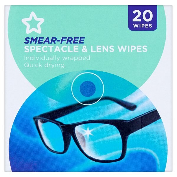 Superdrug Glass and Lens Wipes 20 Pack GOODS Superdrug   