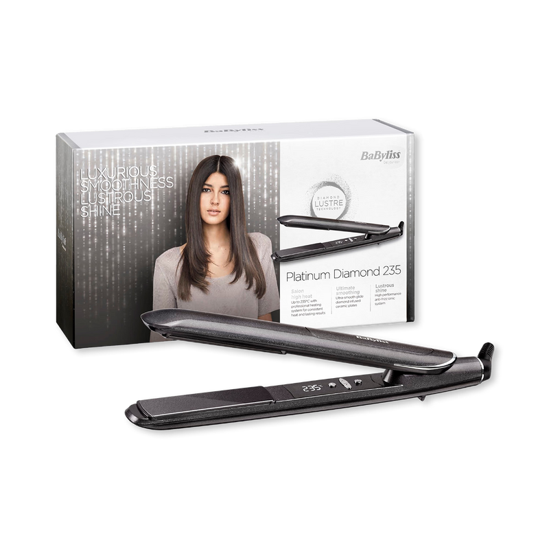 BaByliss Platinum Diamond 235 hair straightener, UK version