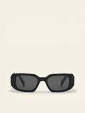 Prada PR 17WS rectangular acetate sunglasses, UK version