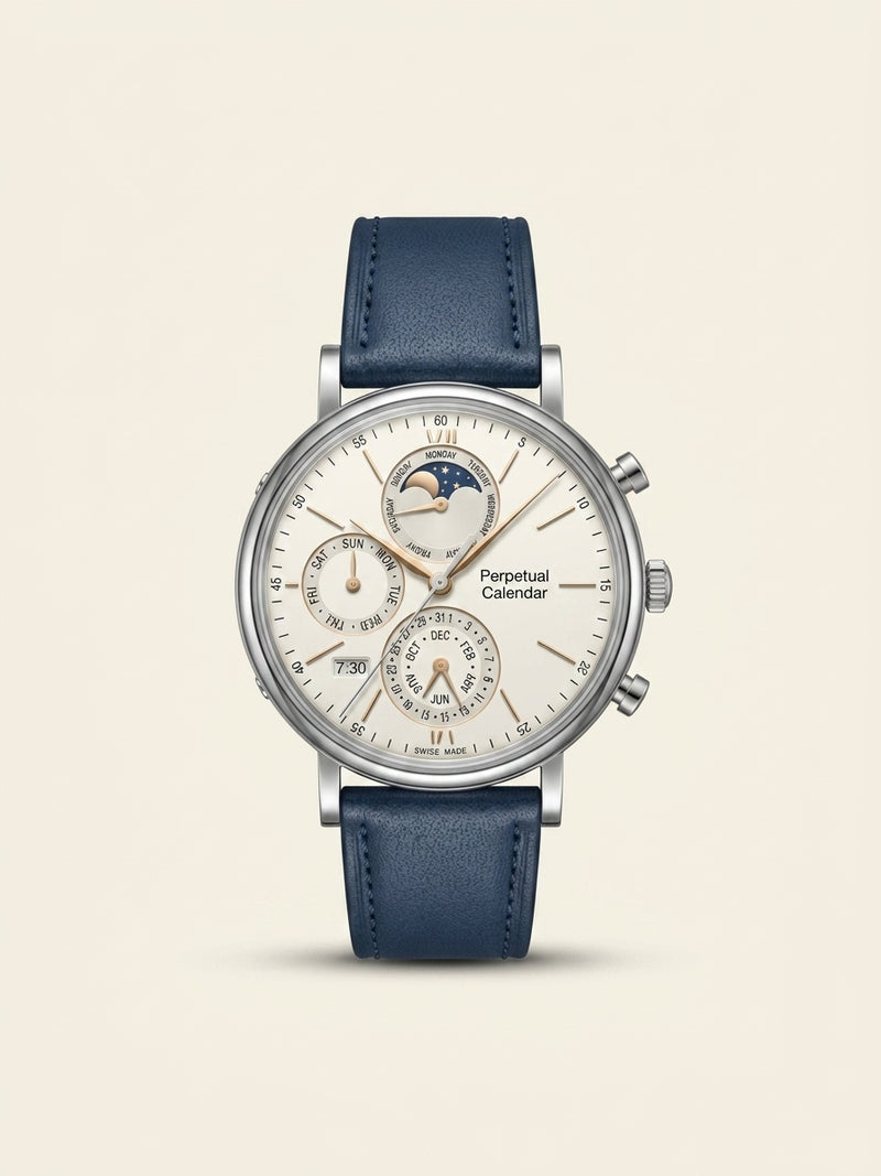 IWC Portofino Complete Calendar automatic watch 41mm, imported from the UK