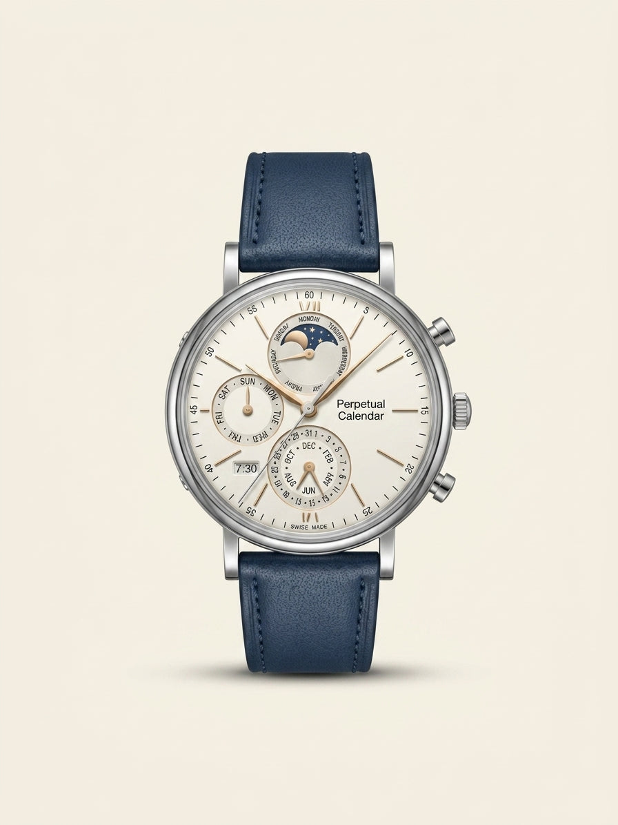 IWC Portofino Complete Calendar automatic watch 41mm, imported from the UK