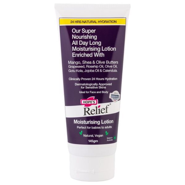 Hope's Relief moisturising lotion 145ml (British brand)