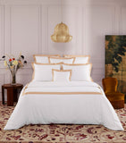 Yves Delorme Linea Dune Super King flat sheet 270cm x 295cm (British brand)