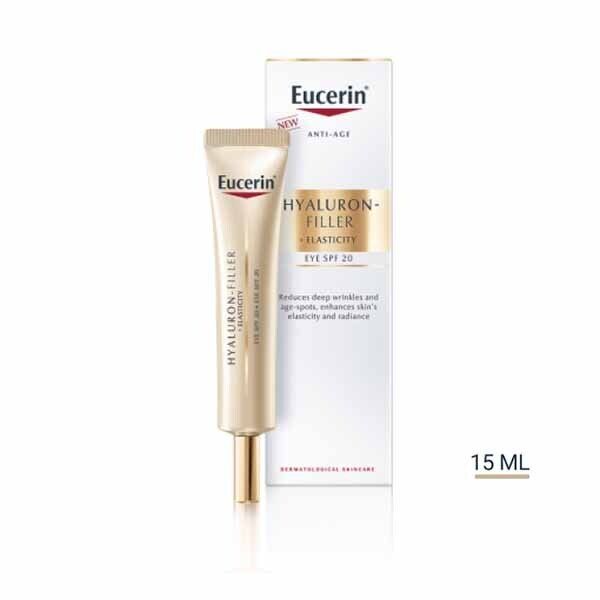 Eucerin Hyaluron-Filler + Elasticity Eye Cream SPF20 15ml GOODS Superdrug   