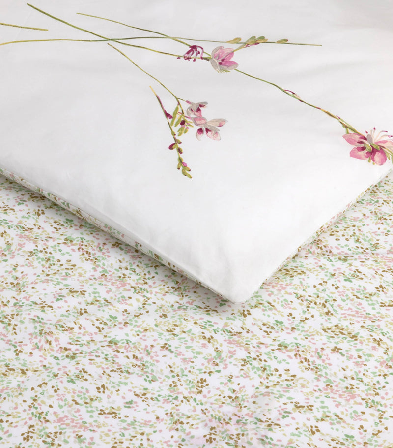 Yves Delorme Floral Gaura double duvet cover 200cm x 200cm (British brand)