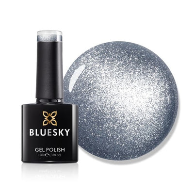Superdrug Bluesky 5D Cat Eye Gel The Royal Road Nail Polish- Buy online at McGrocer