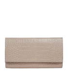 Soft Leather Organizer Pouch with Multiple Pockets, 19cm x 26cm x 3cm