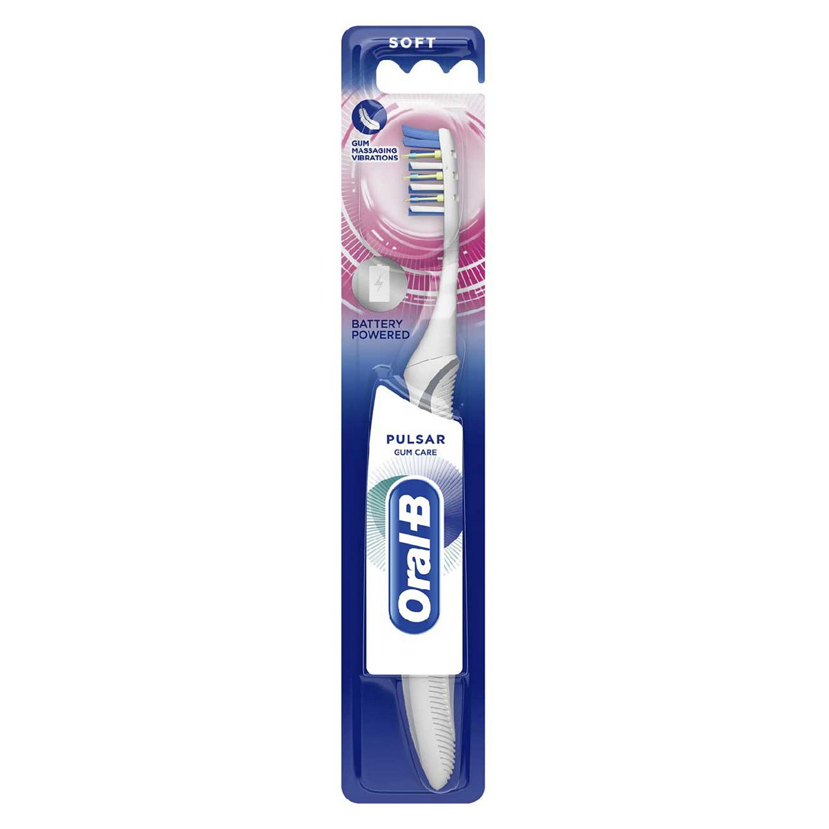 Oral-B Pulsar Gum Care Manual Toothbrush With Battery Power GOODS Boots   